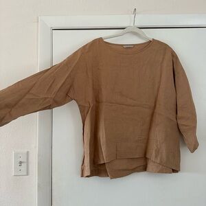 linenfox harper linen tunic